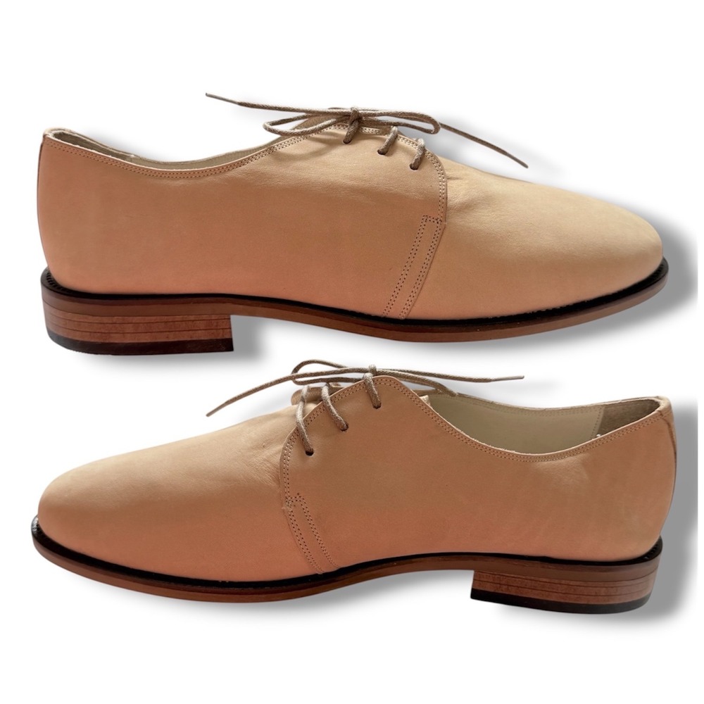 Aintap Barefoot Tan Leather Minimalist Dress Shoes Sz M7.5 W8.5 Handmade Turkey